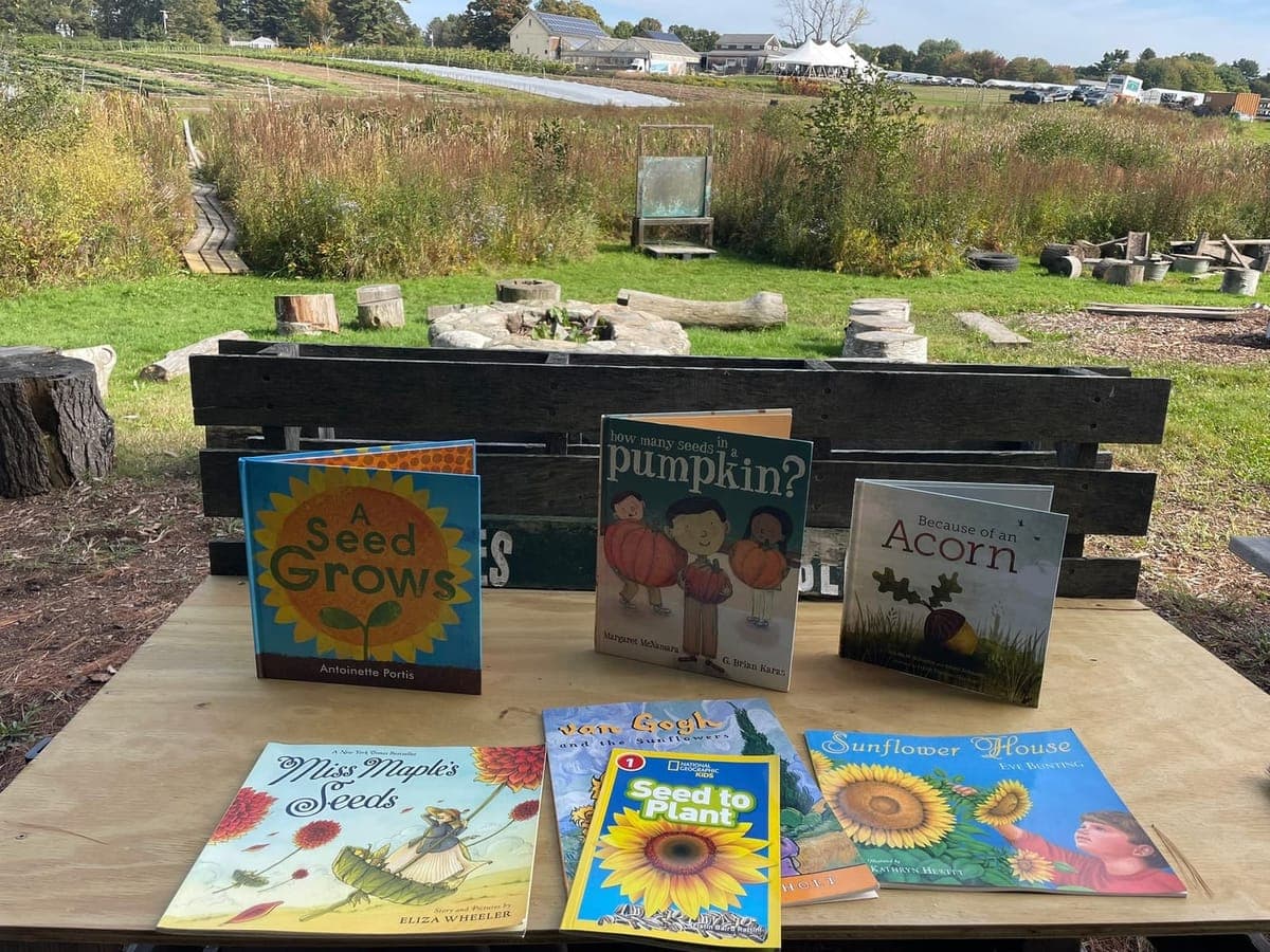 Children at Sprouts Farm and Forest Learning