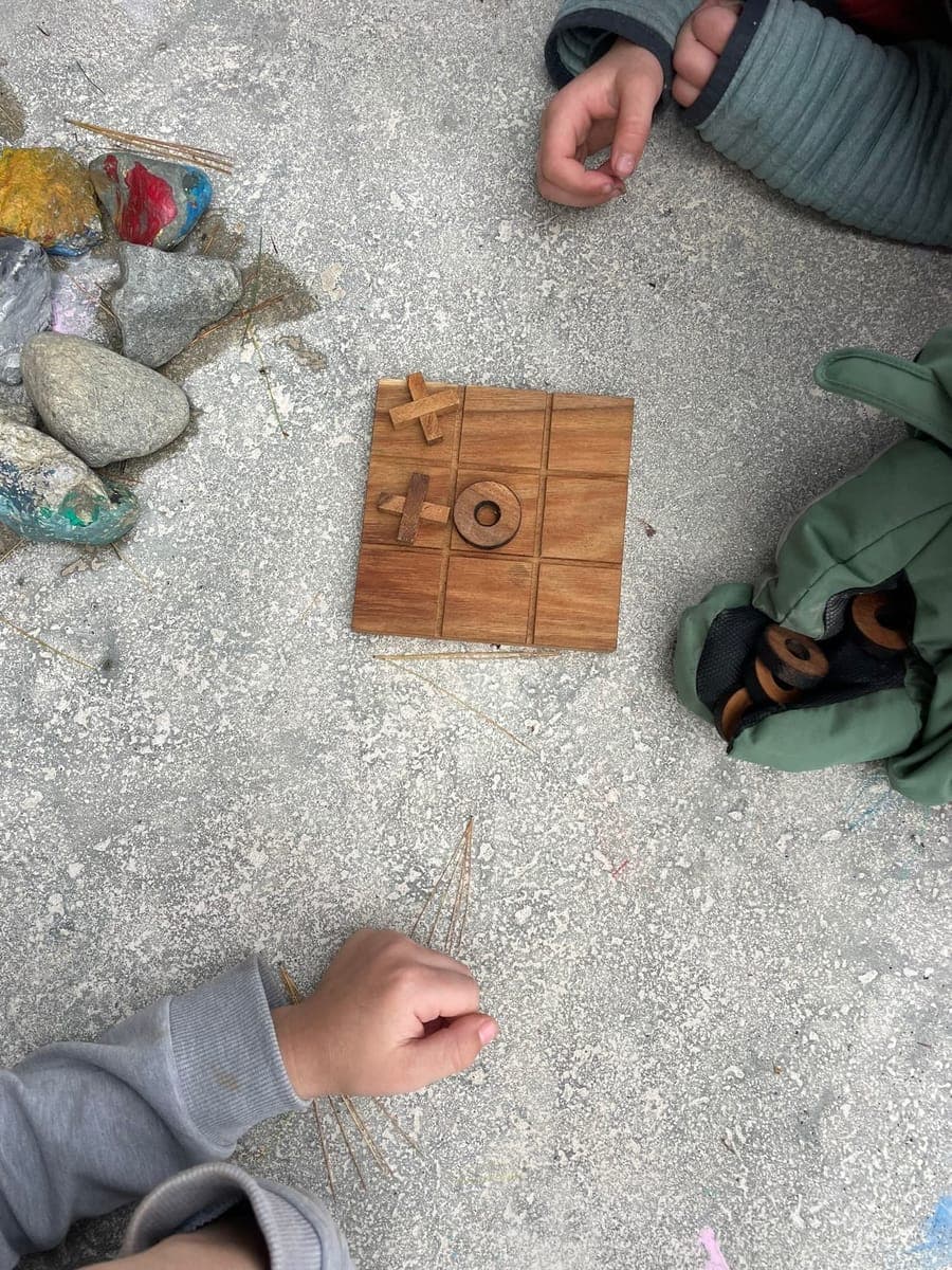 Children at Sprouts Farm and Forest Learning