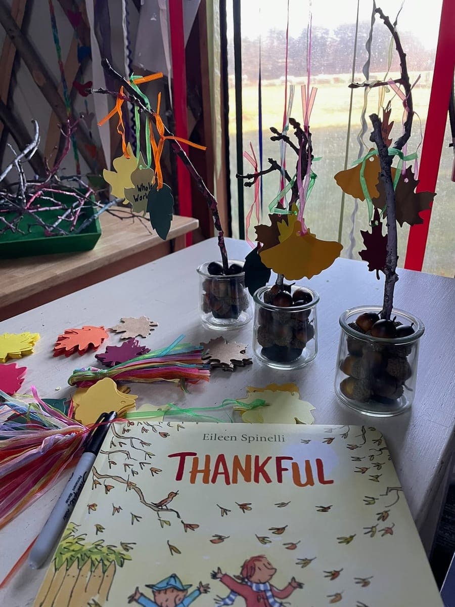 Children at Sprouts Farm and Forest Learning